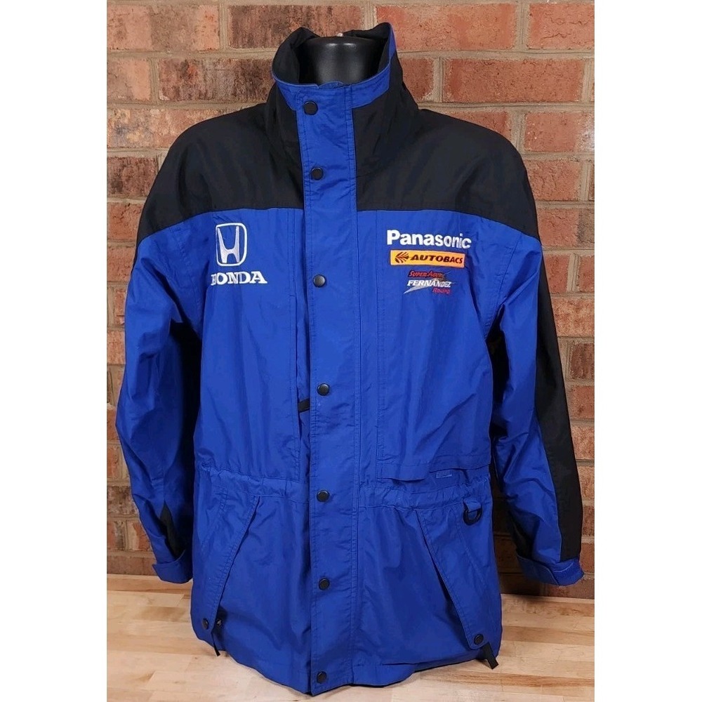 Super Aguri F1 Team Honda Jacket Hooded Full Zip‎ Size Small Luna Pier Vintage